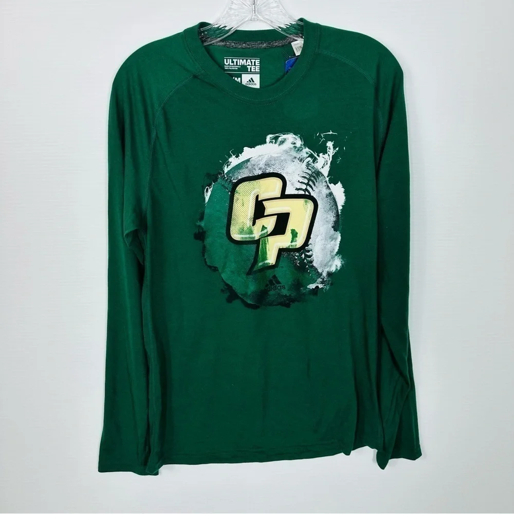 Adidas Men's Climalite  Long Sleeve Tee & T Shirt Sz M